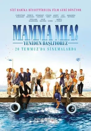 Mamma Mia!: Yeniden Başlıyoruz 2018 Full HD Türkçe Dublaj Film İzle